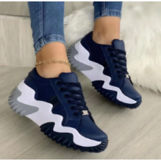 Ladies Sneakers Solid Color Platform Designer Canvas Shoes Fashion Ladies Athleisure Vulcanized Shoes Women Chaussure Femme