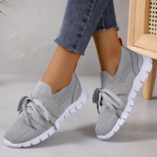 Woman Vulcanize Shoes Ladies Loafers Socks Shoes Women Flat New Mesh Breathable Sneakers Women Light Slipon Flat Casual Shoes